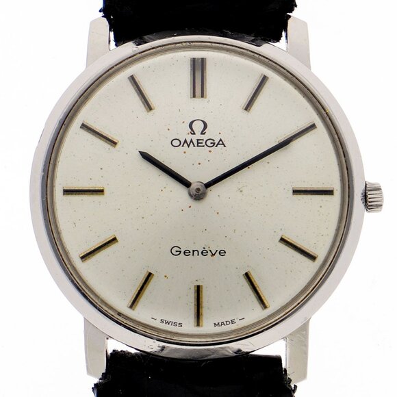 OMEGA ST111.0108 Geneva Silver SS MN - Picture 1 of 7